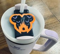 3D file Simple Modern Tumbler 40 oz Topper - Halloween Scenery 🎃・3D  printing design to download・Cults