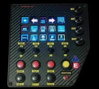 sim racing button box by Dropoff510, Download free STL model