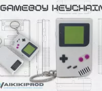 Free STL file Game Boy cartridge keychain Pokemon, Mario, Donkey 👦・3D  print model to download・Cults