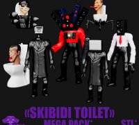 STL file Skibidi Toilet Titan Speakerman 🚽・3D print object to  download・Cults
