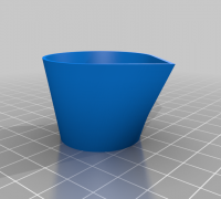 Floating Cup (smoother look, foolproof assembly) by bwaslo