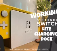 Fichier 3D gratuit Station d'accueil Nintendo Switch lite