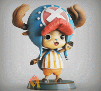 STL file Tony Tony Chopper Monster (before timeskip) 3D Model 👹・Model to  download and 3D print・Cults