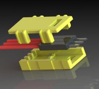 Dupont connector blocking pins by Billiam, Download free STL model