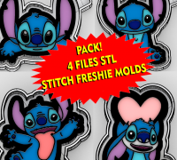 Stitch Silicone Freshie Mold