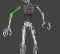Ruin Freddy/prototype + animations - Download Free 3D model by