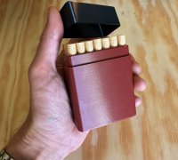 STL file TUBEUSE ECONOMY Cigarette tobacco machine Shortened economy silver  tube machine 🚬・3D printer model to download・Cults