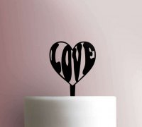 heart tree topper by 3D Models to Print - yeggi