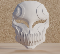 Ichigo Whole Hollow Mask 3d Print File STL (Instant Download) 