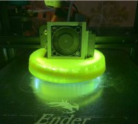 Free STL file Ender 3 V2 Halo Light Led Strip Holder 😇・3D printable object  to download・Cults