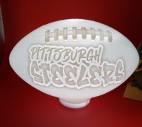 STL file Atlanta Falcons GRAFFITI FOOTBALL LIGHT・Template to download and  3D print・Cults