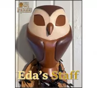 The Owl House staff Owlbert Palisman Eda Clawthorne cosplay prop