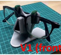 Free OBJ file Glasses wall shelf 👓・3D printer design to download・Cults