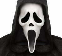 STL file Ghost face Scream mascara Ghost Face Mascara Scream Usable Mask  Halloween real size 👻・3D printing template to download・Cults