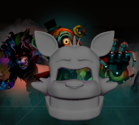 fnaf mask 3D Models to Print - yeggi - page 3, five nights at freddy's vr  help wanted download 
