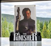 3D file The Punisher - Action Figure - Diorama Printable 🦸‍♂️・Model to  download and 3D print・Cults
