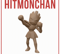 Pokemon Tyrogue Hitmonlee Hitmonchan Hitmontop 3D model 3D printable
