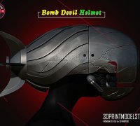 STL file Chainsaw man helmet / Cosplay Denji / mask / helmet 🪚・Template to  download and 3D print・Cults