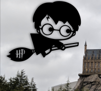3D file Harry Potter Nimbus 2000 magic broom 3d digital download