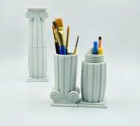 3D file Tissue box Greek temple- boîte mouchoir grecque 📦・3D printer  design to download・Cults