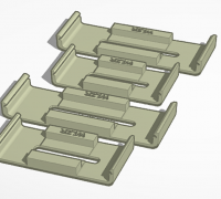 STL file License plate support / License plate holder 👽・3D print