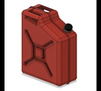 Jerrycan 30L, 3D CAD Model Library