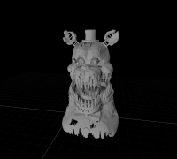 fnaf 4 nightmare fredbear 3D Models to Print - yeggi