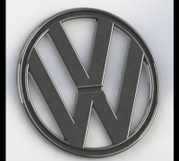 Llavero Volkswagen 3d