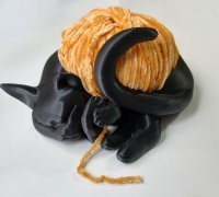 3D Printable Wooden Spinning Yarn Holder by Lazy Bear