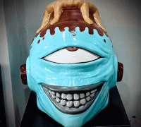 Jogo Mask Cosplay - Jujutsu Kaisen Cosplay 3D Print Model by blackstar90