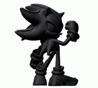 Shadow The Hedgehog - Sonic Adventure 2 - Fan Art - 3D model by