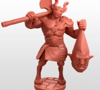Free 3D file Friendly Rabbitfolk (32mm scale)・3D printing idea to