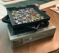 Puzzle Tube Jigsaw Puzzle Roll, Puzzle Storage Puzzle Saver by  MotoSurf-Curry, Download free STL model