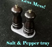 Tray for holding Russell Hobbs Salt and pepper grinder set by Apex23, Download free STL model