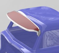 Sun Visor Extender For Automobiles by jimerb, Download free STL model