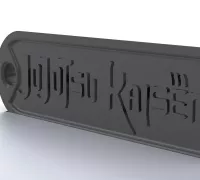 STL file keychains / keychain , JUJUTSU KAISEN 2 🗝️・3D printing