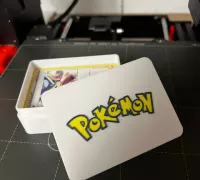 Fichier STL Grande boîte de rangement pour cartes Pokemon