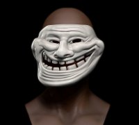 3D model troll face printable - TurboSquid 1665978