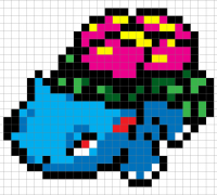 squirtle pixel art templates
