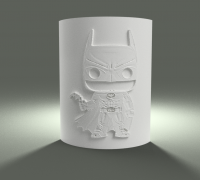 STL file Batman funko pop 🎨・Design to download and 3D print・Cults