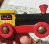 STL file Back To The Future Train (Playmobil scale) 🔙・3D printer