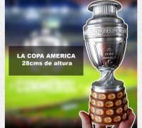 Copa Champions League Impresa En 3d 30cm Trofeo