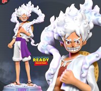 3D file Luffy Gear 5 ⚙️・3D printing design to download・Cults