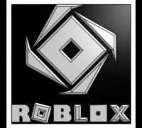 Premium Photo  3d black roblox icon concept design