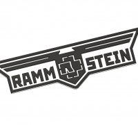 rammstein logo 3D Models to Print - yeggi