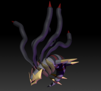 STL file Pokemon Giratina Altered 🐉・3D printing model to download・Cults