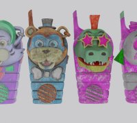 Free 3D file Funko pop five nights at freddy's girl 👧・3D print design to  download・Cults