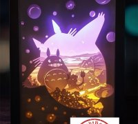 Totoro LED light Box  Anime High quality Box Light Led