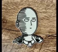 one punch man keychain 3D Models to Print - yeggi