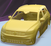 Volkswagen Tiguan Allspace '2022 - Modèle 3D - 68051 - Model COPY